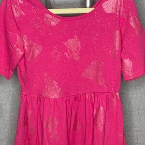 Disney - Jumping Bean - Girls Shortsleeve Princess Silhouette Dress - Size 5